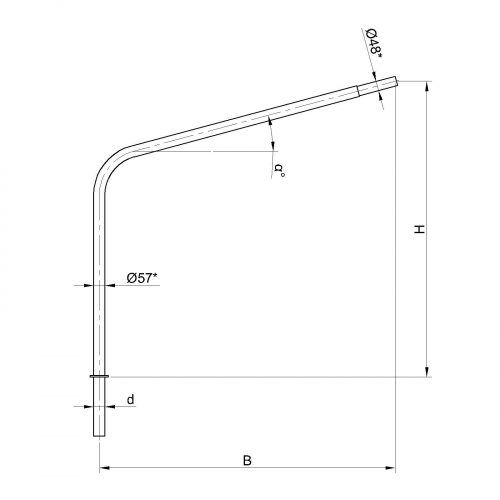 Кронштейн К1-2,0-2,0-1-1