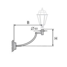 К41-0,8-1,5-12-5 кронштейн однорожковый